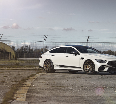 Фото дисков Vossen HF-5 на Mercedes-Benz AMG GT I