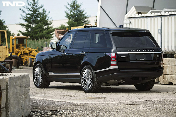 Фото дисков HRE S209H Сатиновый тонированный лак на Range Rover IV