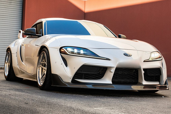 Фото дисков Anrky S3-X3 Полированный лак на Toyota Supra A90
