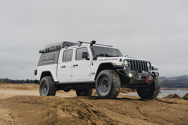 Фото дисков Black Rhino OUTBACK Матовый графит на Jeep Gladiator II (JT)
