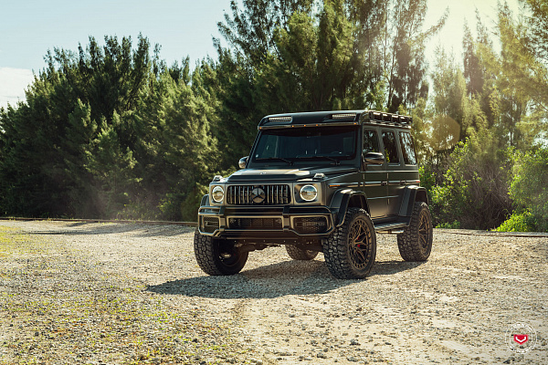 Фото дисков Vossen LC3-01T Сатиновая темная бронза на Mercedes-Benz G-Class III