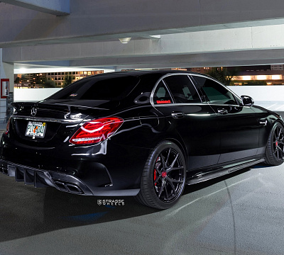 Фото дисков Strasse Wheels SM5R Deep Concave Monoblock на Mercedes-Benz C-Class (W205)