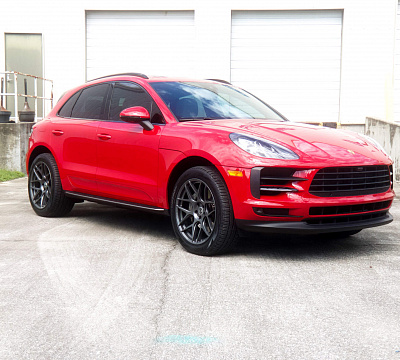 Фото дисков HRE FF01 на Porsche Macan I