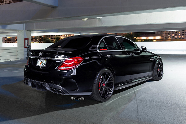 Фото дисков Strasse Wheels SM5R Deep Concave Monoblock Другой цвет на Mercedes-Benz C-Class (W205)