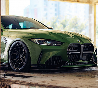 Фото дисков Brixton Forged CM5-RS на BMW 4/M4 (G22/G82)