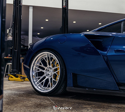 Фото дисков Anrky RS2 на Ferrari F8