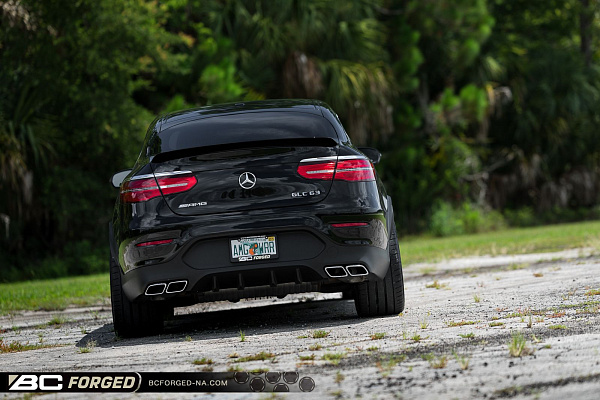 Фото дисков BC Forged HCA162 Глянцевый графит на del Mercedes GLC Coupe (C253)