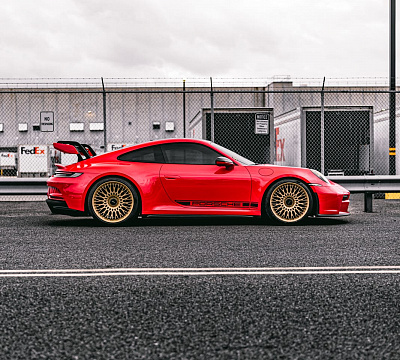 Фото дисков Brixton Forged TR20 на Porsche 911 VIII