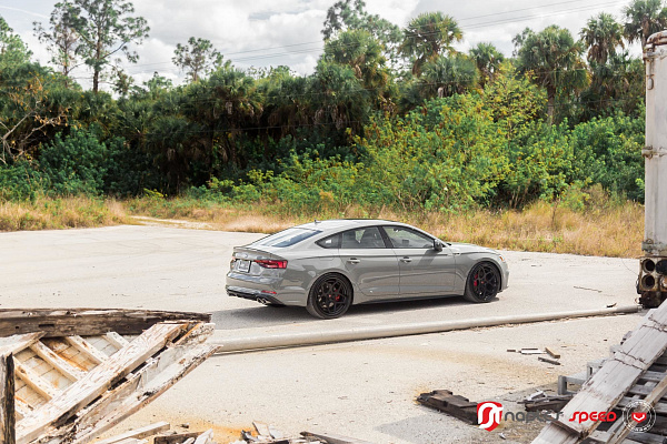 Фото дисков Vossen CG-205 (3-Piece) Черный сатин на Audi A/S/RS 5 (F5)