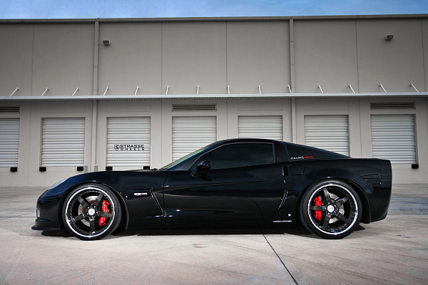 Фото дисков Strasse Wheels S5 Signature Другой цвет на Chevrolet Corvette C6