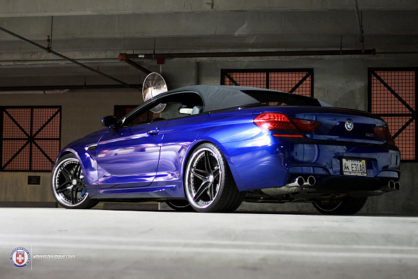 Фото дисков HRE S107 Черный сатин на BMW 6/M6 (F06/F13/F12)