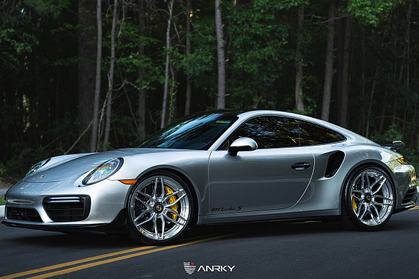 Фото дисков Anrky AN26 Полированный лак на Porsche 911 VII