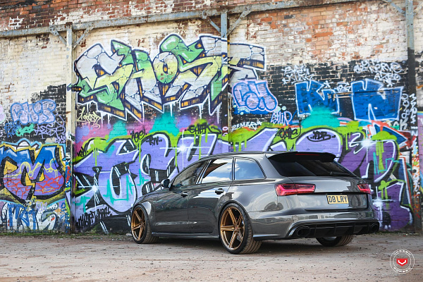 Фото дисков Vossen M-X2 Глянцевое золото на Audi A/RS 6 (C7)