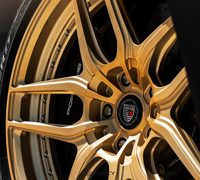 Фото дисков Anrky RS6.2 на Porsche Cayenne II