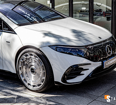 Фото дисков Vossen LC3-11T на Mercedes-Benz EQS