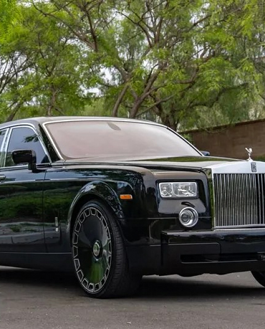 Фото дисков Dicotto Алмазная проточка на Rolls-Royce Phantom