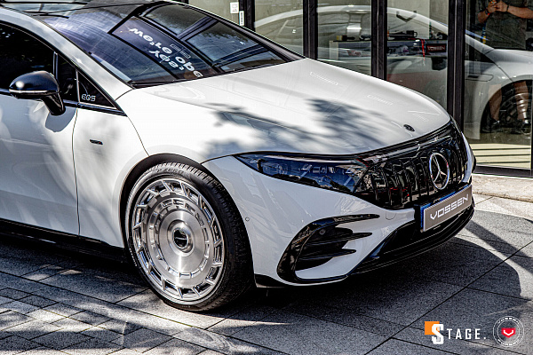 Фото дисков Vossen LC3-11T Глянцевый тонированный лак на Mercedes-Benz EQS