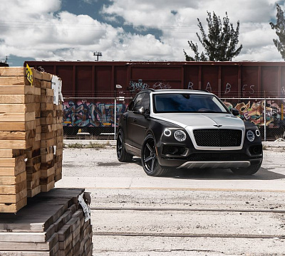Фото дисков Anrky AN35 на Bentley Bentayga