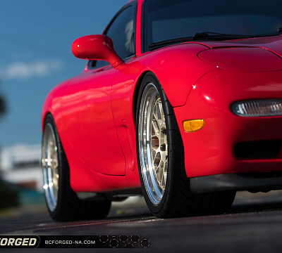 Фото дисков BC Forged LE81 // MLE81 на Mazda RX-7 III