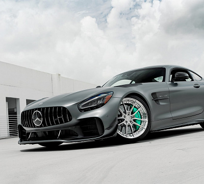 Фото дисков Anrky AN24 на Mercedes-Benz AMG GT I