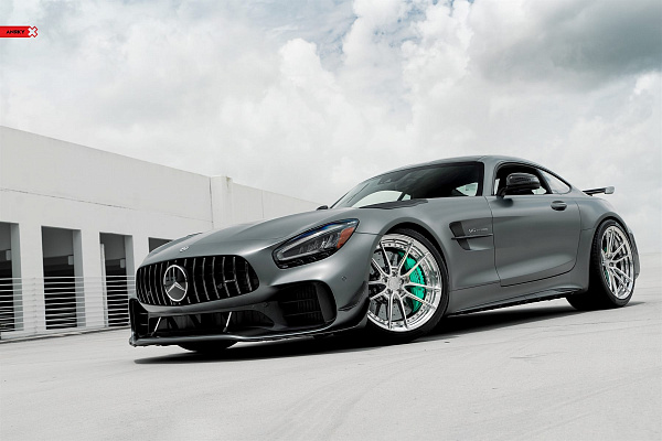 Фото дисков Anrky AN24 Полированный лак на Mercedes-Benz AMG GT I
