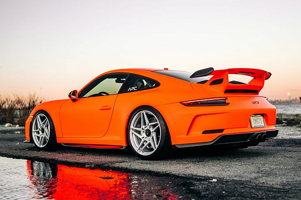 Фото дисков Anrky S1-X3 Сатиновый лак на Porsche 911 VII
