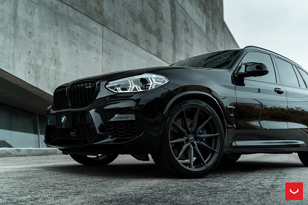 Фото дисков Vossen HF-3 Сатиновый графит на BMW X3/X3 M (G01/F97)
