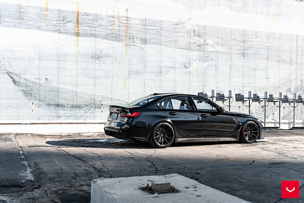 Фото дисков Vossen HF-3 Черный сатин на BMW 3/M3 (G2x/G80)