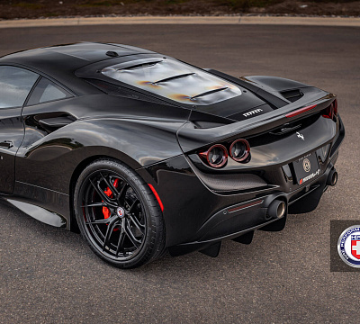 Фото дисков HRE S101SC на Ferrari F8