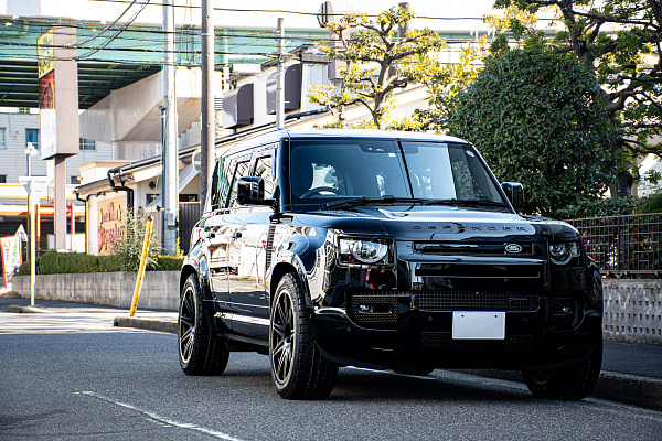 Фото дисков HRE 301M Черный сатин на Land Rover Defender II