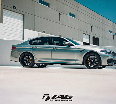 Фото дисков HRE P101 на BMW 5/M5 (G30/F90)