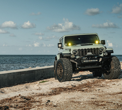 Фото дисков Vossen LCX-03 на Jeep Wrangler IV (JL)