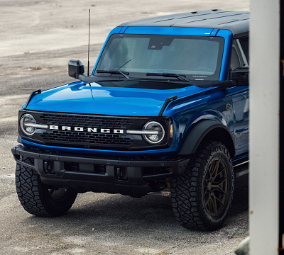 Фото дисков Vossen HF6-4 на Ford Bronco