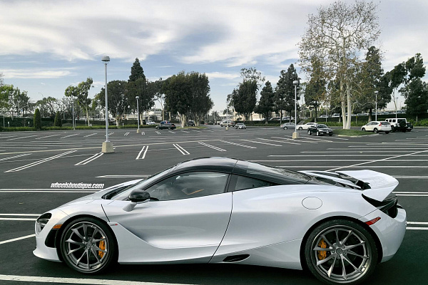Фото дисков HRE S204H Сатиновый тонированный лак на McLaren 720S