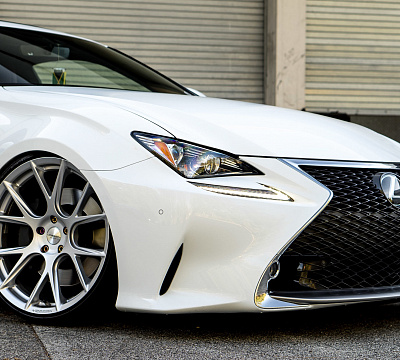 Фото дисков Vossen VFS-6 на Lexus RC