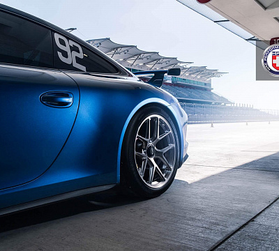 Фото дисков HRE R101 на Porsche 911 VII