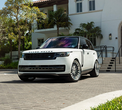 Фото дисков HRE S209H на Land Rover Range Rover V