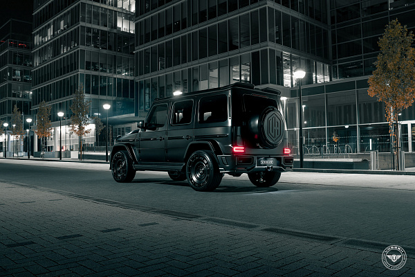 Фото дисков Vossen UV-7 Черный сатин на Mercedes-Benz G-Class III