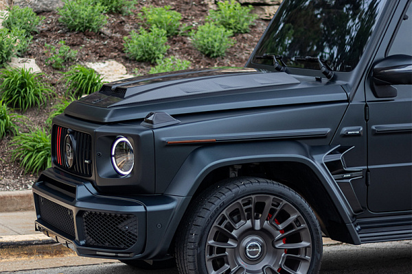 Фото дисков Brixton Forged LX03 Сатиновый темный лак на Mercedes-Benz G-Class III