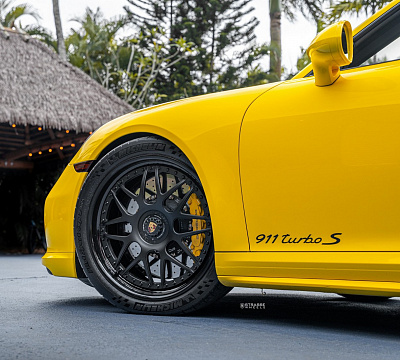 Фото дисков Strasse Wheels SV8 Performance на Porsche 911 VII