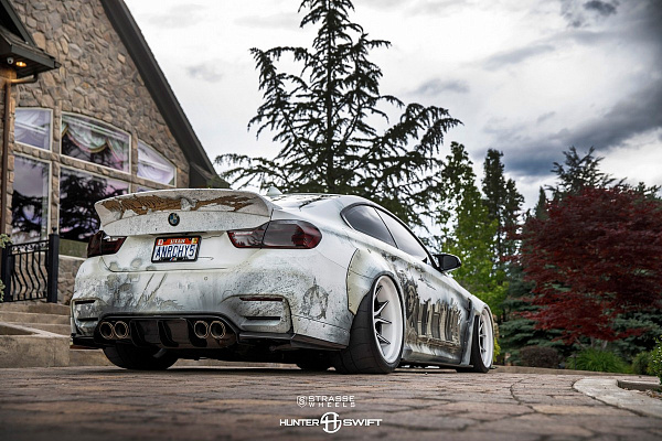 Фото дисков Strasse Wheels SM5R Deep Concave FS Другой цвет на BMW 4/M4 (F32/F82)