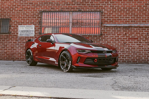 Фото дисков MRR M017 Черный глянец на Chevrolet Camaro VI