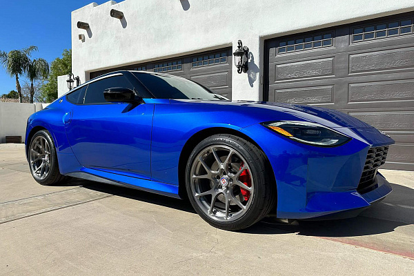 Фото дисков HRE 521M Глянцевый тонированный лак на Nissan Z
