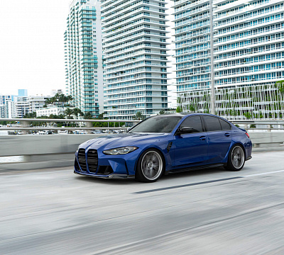 Фото дисков HRE FF28 на BMW 3/M3 (G2x/G80)
