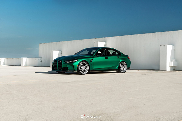 Фото дисков Anrky RS1 Полированный лак на BMW 3/M3 (G2x/G80)