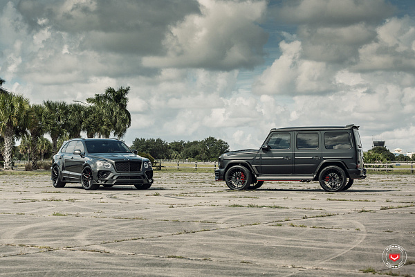 Фото дисков Vossen S17-07 Черный глянец на Mercedes-Benz G-Class III