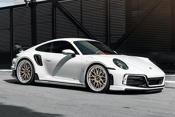 Фото дисков Anrky RS1 Сатиновая шампань на Porsche 911 VIII