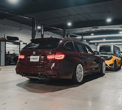Фото дисков Brixton Forged FDE06 на BMW 3/M3 (F3x/F80)
