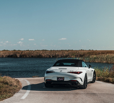 Фото дисков Vossen S17-04 на Mercedes-Benz SL (R232)