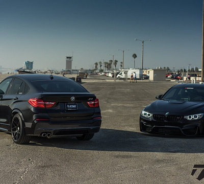 Фото дисков HRE FF01 на BMW X4 (F26)